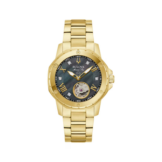 Bulova Women's 97P171 Gold-tone Stainless Steel Watch
