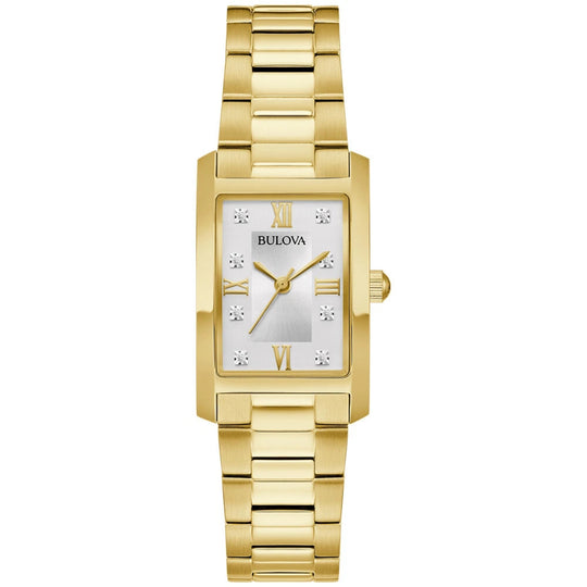 Bulova Women's 97P175 Gold-tone Stainless Steel Watch