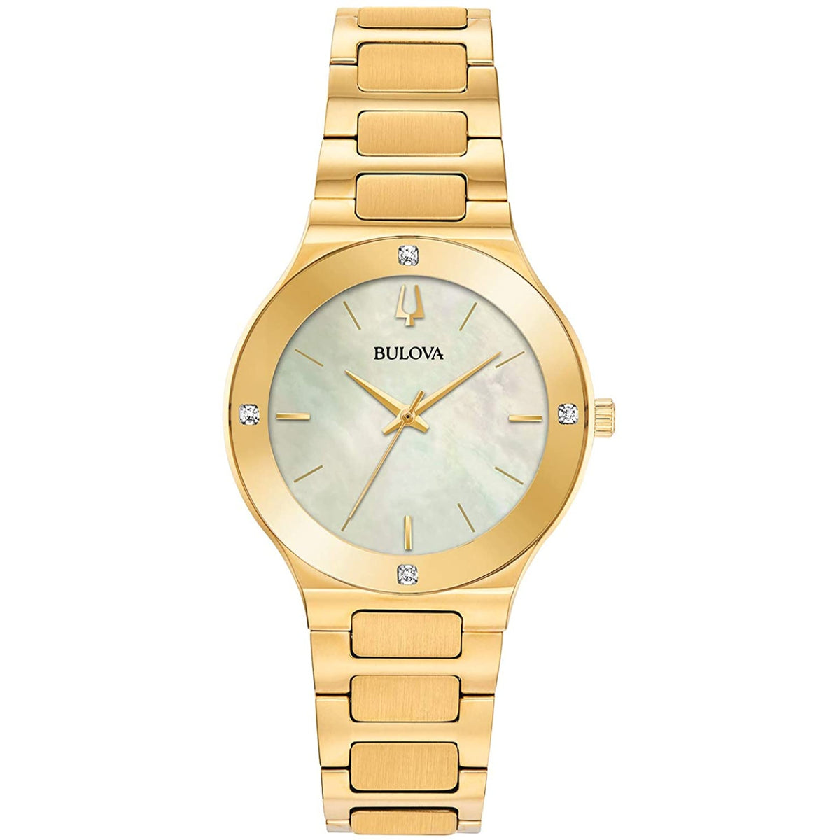 Bulova Millennia Women's Gold-tone Bracelet Quartz Watch - 97R102