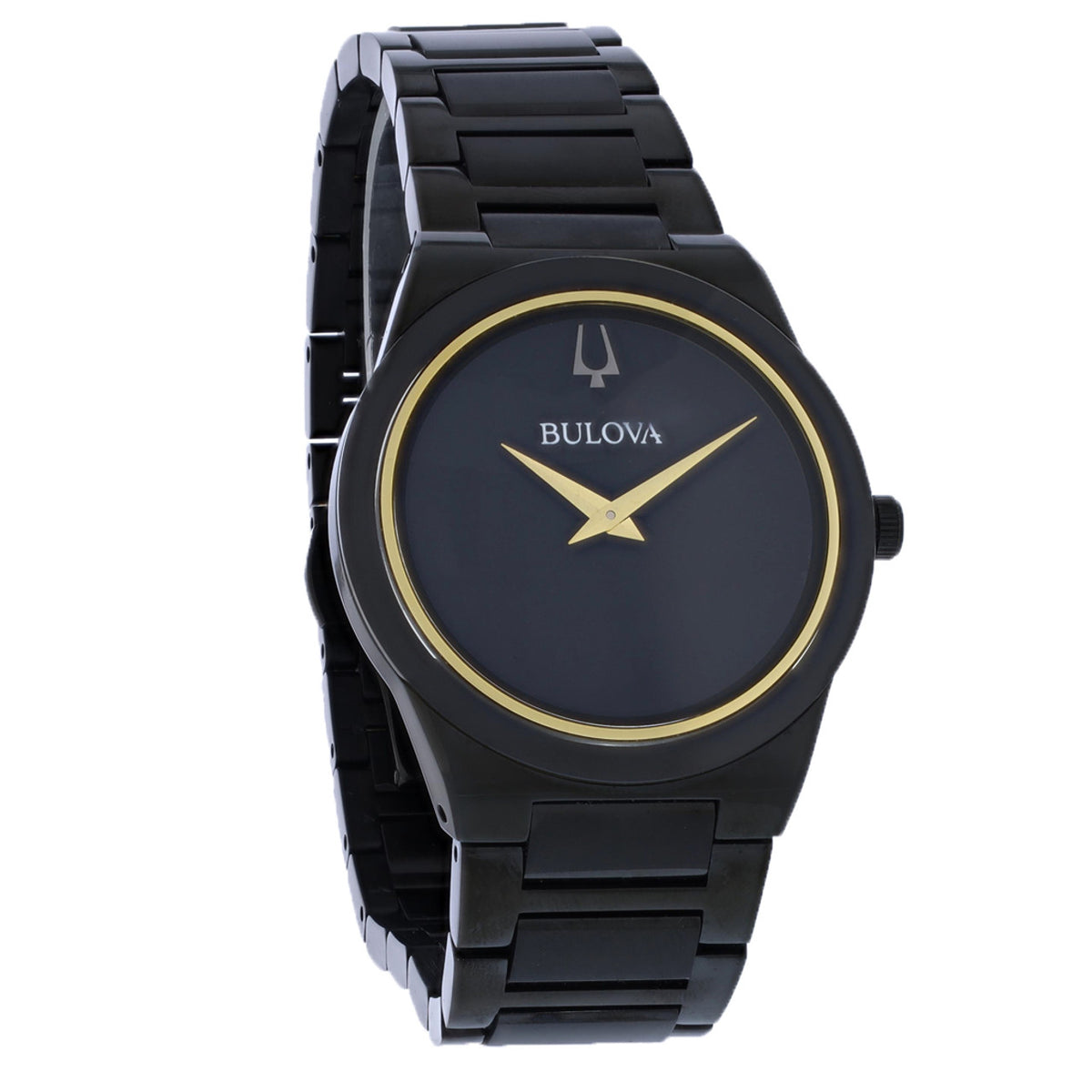 Bulova Millennia Men's Black Bracelet Quartz Watch - 98A313