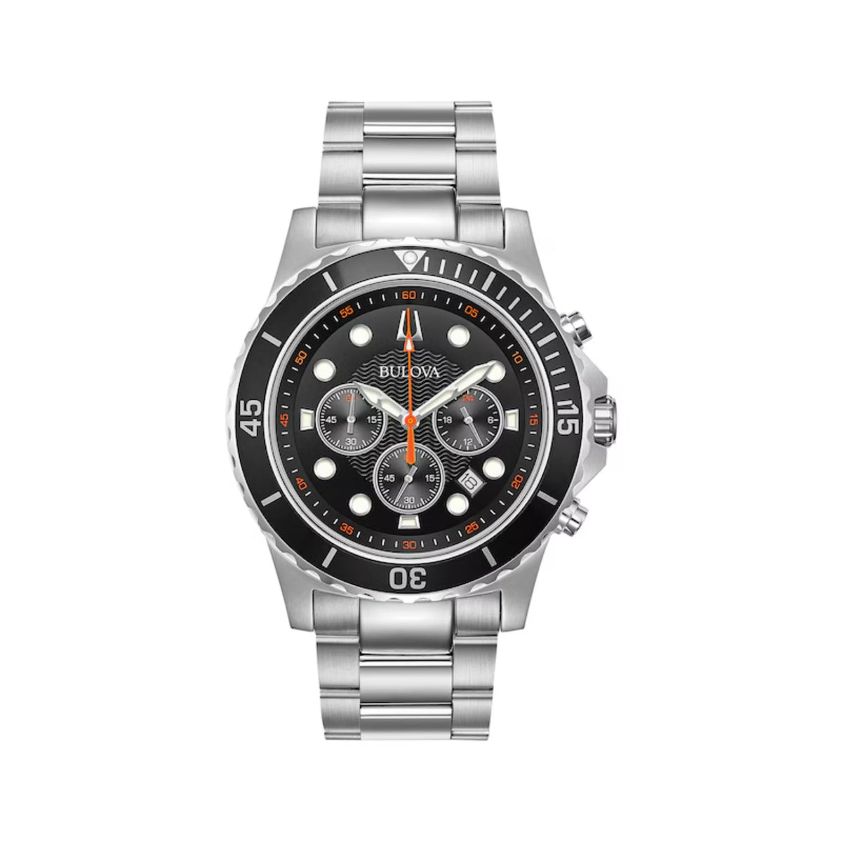 Bulova Men&#39;s 98B326 Silver-tone Stainless Steel Watch