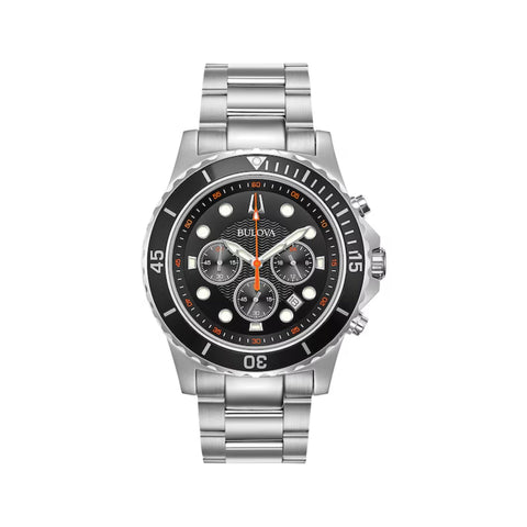 Bulova Men's 98B326 Silver-tone Stainless Steel Watch
