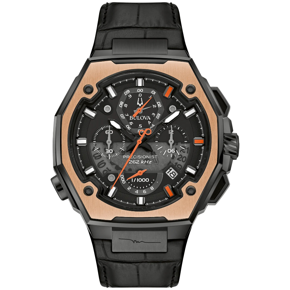 Bulova Series X - Marc Anthony Limited Edition Men's Black Strap Quartz Watch - 98B402