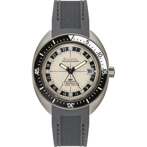 Bulova Men's 98B407 Gray Polyurethane Watch