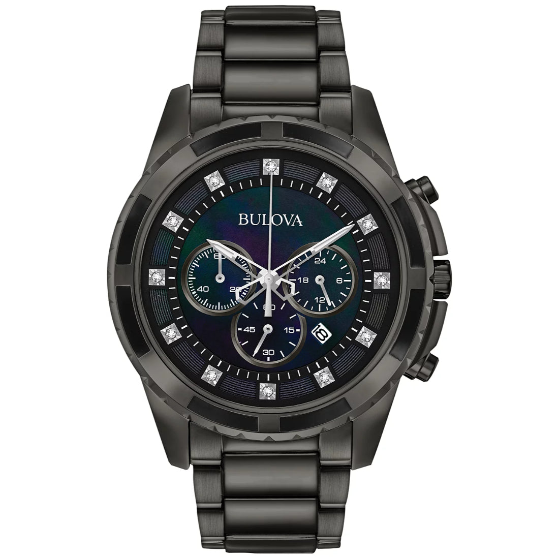 Bulova Series X - Marc Anthony Limited Edition Men's Black Bracelet Quartz Watch - 98D133