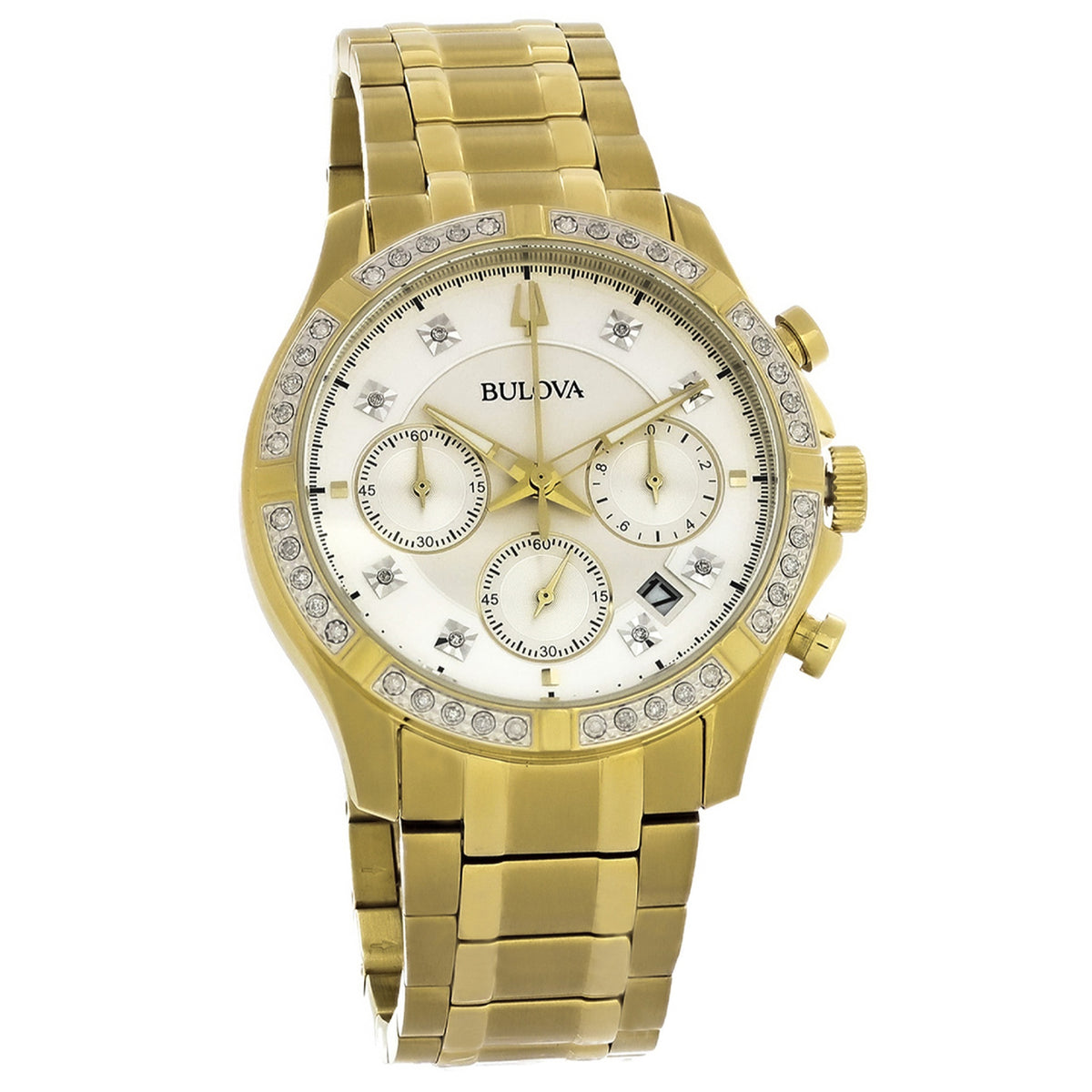 Bulova Sutton Women's Silver-tone Bracelet Quartz Watch - 98E113