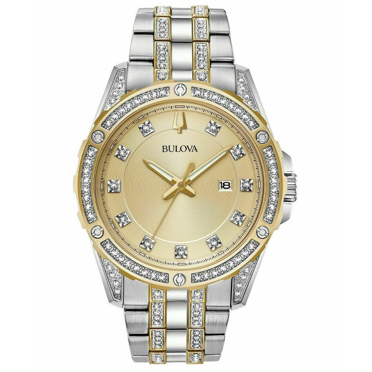 Bulova Men's 98K106 Two-Tone Stainless Steel Watch
