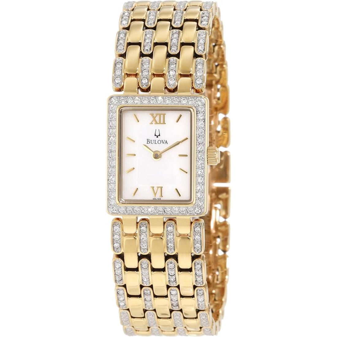 Bulova Classic Collection Women's Gold-tone Bracelet Quartz Watch - 98L159