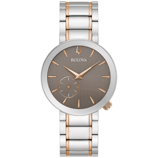 Bulova Latin GRAMMY Women's Rose Gold-Silver Two tone Bracelet Quartz Watch - 98L309