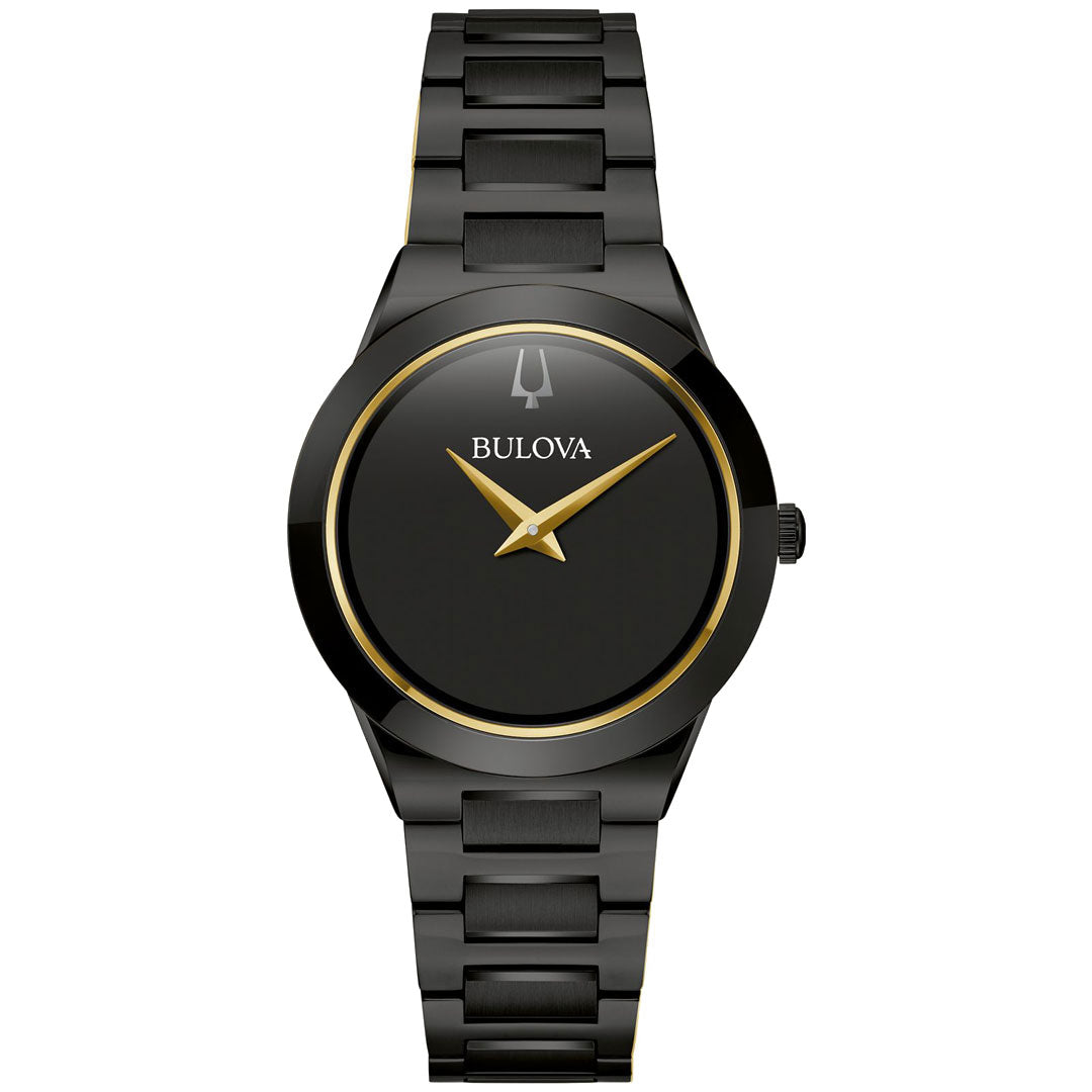 Bulova Millennia  Women's Black Bracelet Quartz Watch - 98L314