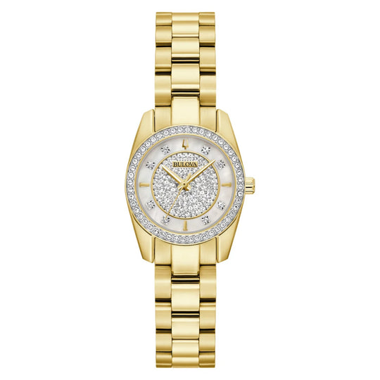 Bulova Classic Women's Gold-tone Bracelet Quartz Watch - 98L315