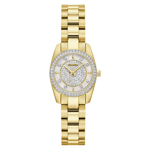 Bulova Classic Women's Gold-tone Bracelet Quartz Watch - 98L315