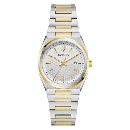 Bulova Women's Gold-Silver Two tone Bracelet Quartz Watch - 98L323
