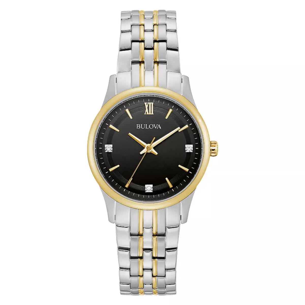Bulova Women&#39;s 98P196 Silver-tone Stainless Steel Watch