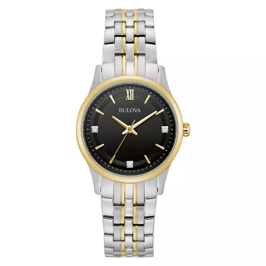 Bulova Women's 98P196 Silver-tone Stainless Steel Watch