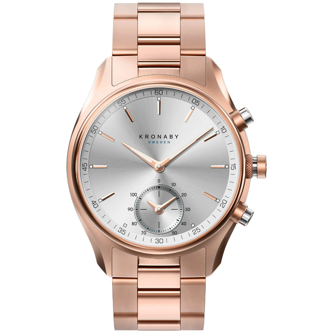 Kronaby Sekel Men's Rose Gold Bracelet Quartz Watch - A1000-2745