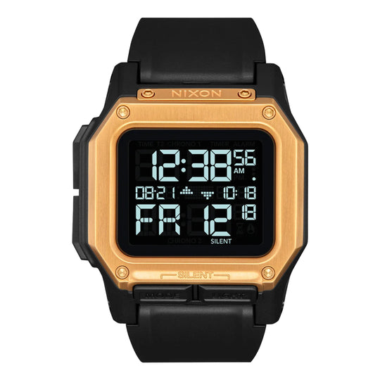 Nixon Men's A1180-010-00 Black Silicone Watch