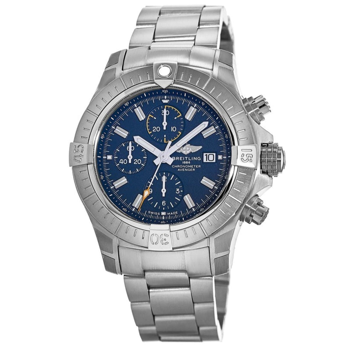 Breitling Men&#39;s A13317101C1A1 Silver Stainless Steel Watch