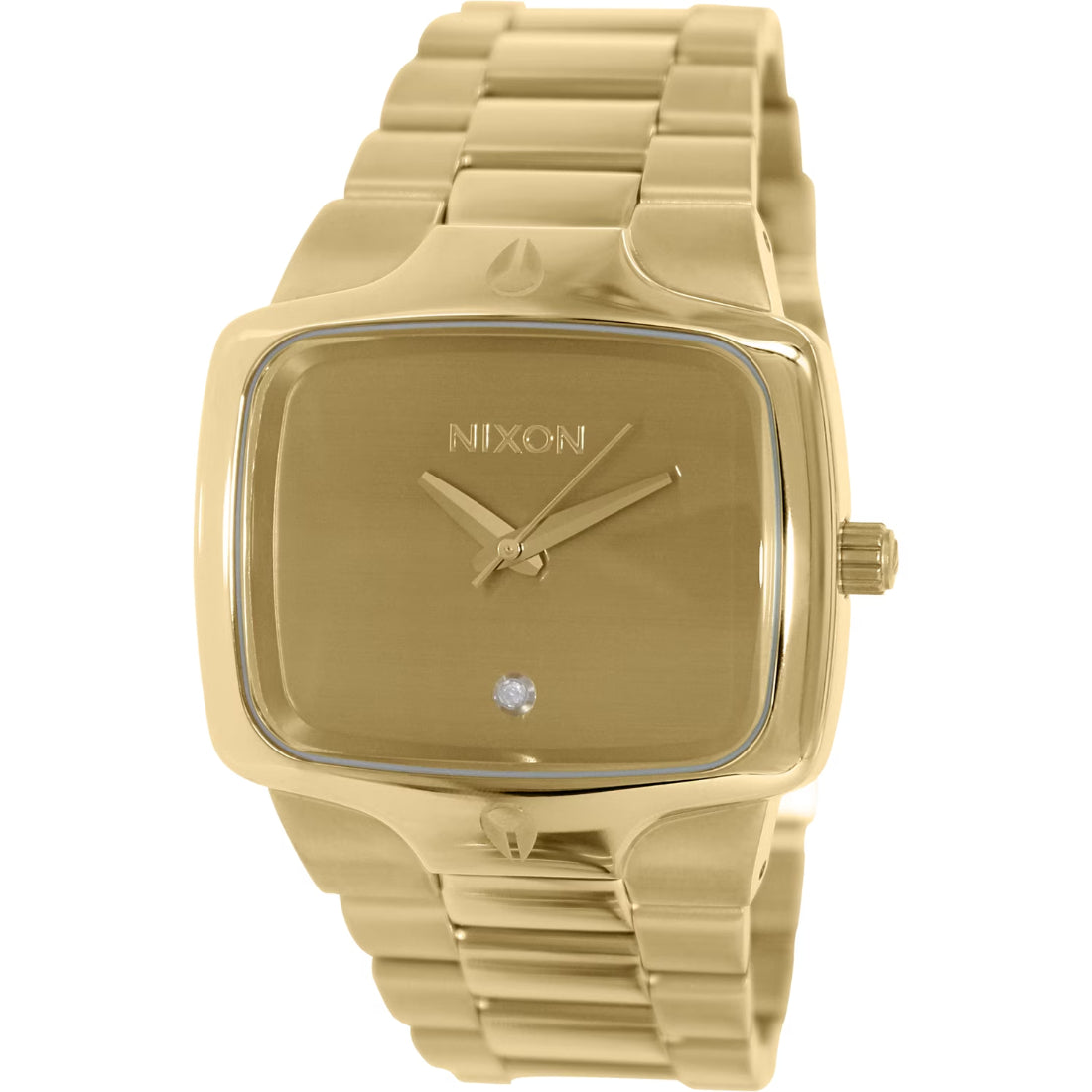 Nixon Player Men's Gold Dial Quartz Watch A140-509-00