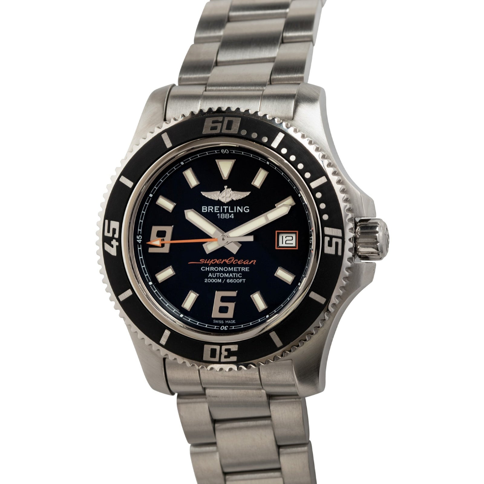 Breitling Men's A1739102-BA80-134A Silver-tone Stainless Steel Watch