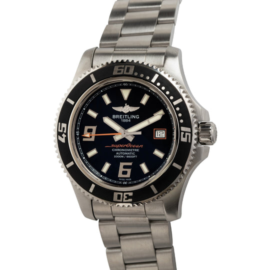 Breitling Men's A1739102-BA80-134A Silver-tone Stainless Steel Watch