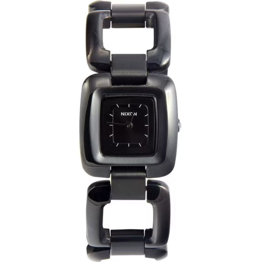 Nixon The Time Teller Men's Black Dial Quartz Watch A285001