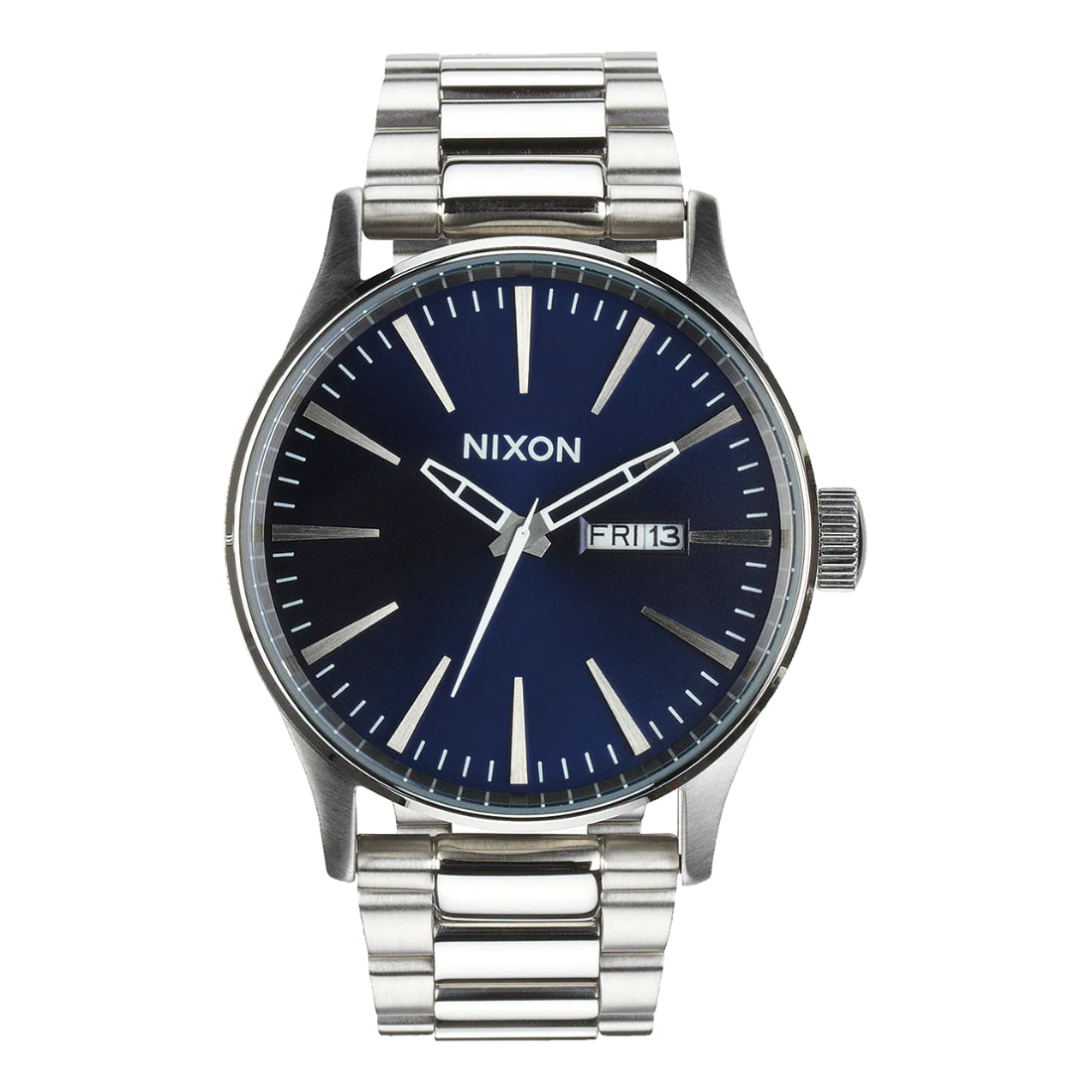 Nixon The Sentry SS Men's Blue Sunray Dial Quartz Watch A3561258-00