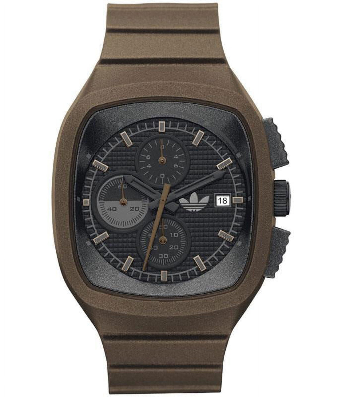 Adidas Toronto Unisex Brown Strap Quartz Watch - ADH2136