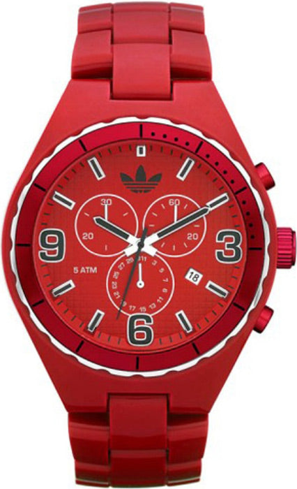 Adidas Originals Unisex Red Bracelet Quartz Watch - ADH2620