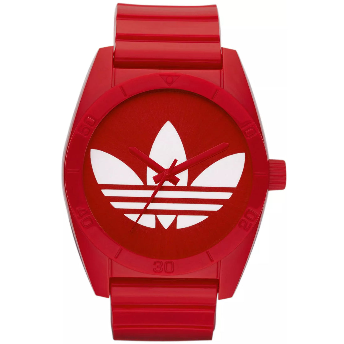 Adidas Santiago Unisex Red Strap Quartz Watch - ADH2655