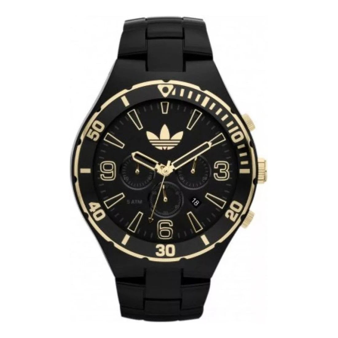 Adidas Melbourne Men's Black Strap Quartz Watch - ADH2743
