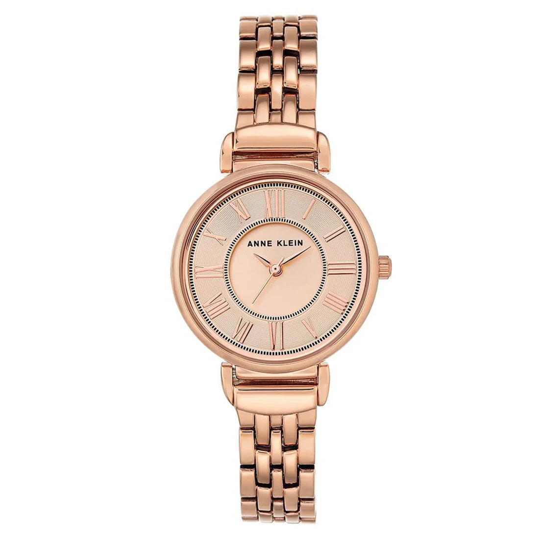 Anne Klein Classic Collection Women's Rose Gold Bracelet Quartz Watch - AK/2158RGRG