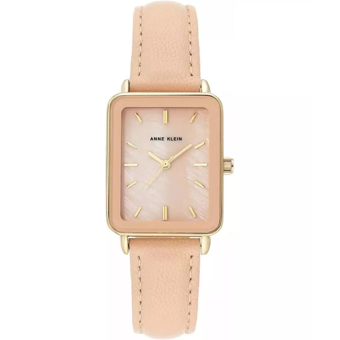 Anne Klein Women's Blush/Pink Strap Quartz Watch - AK/3518GPBH