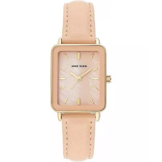 Anne Klein Women's Blush/Pink Strap Quartz Watch - AK/3518GPBH