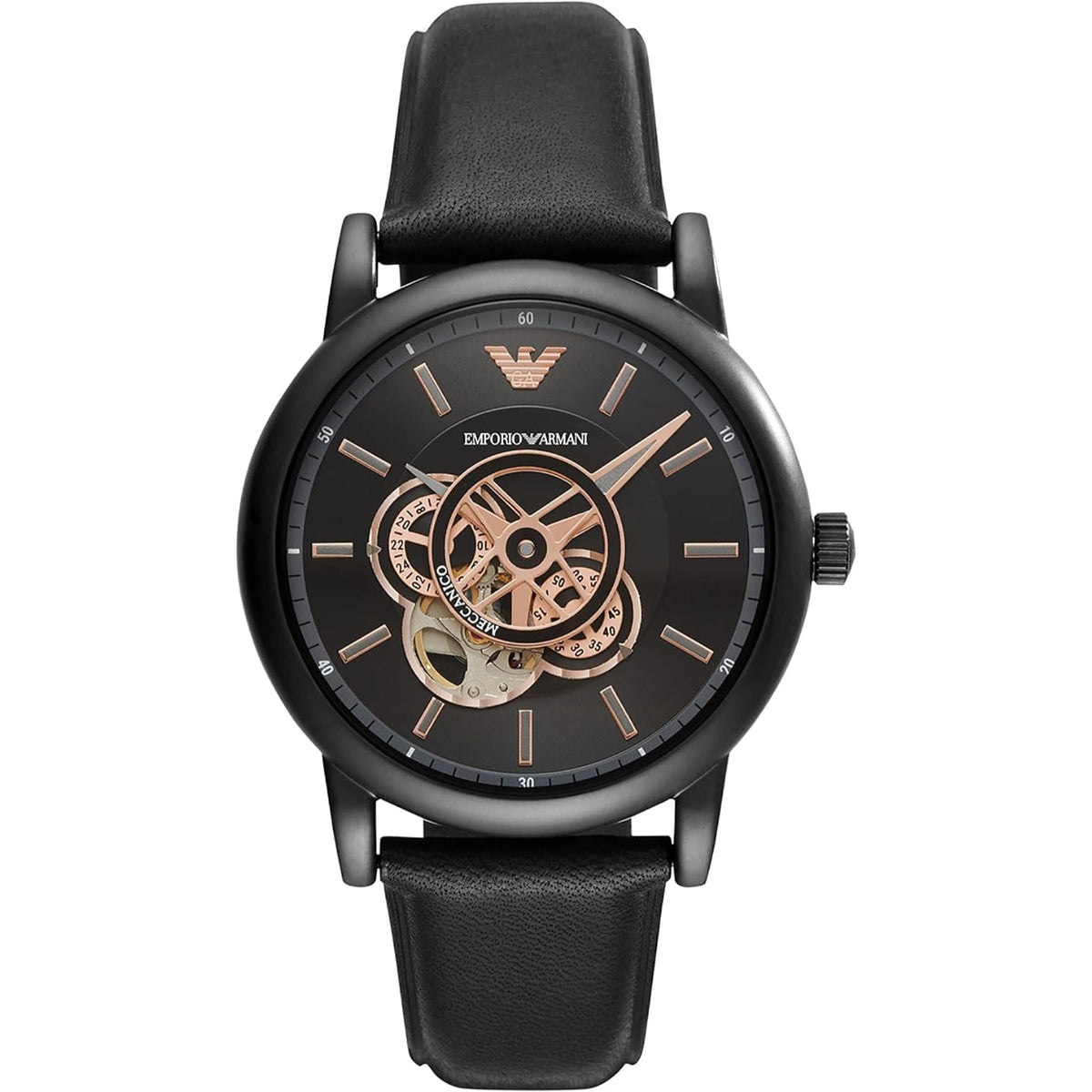 Emporio Armani Men's AR60012 Black Leather Watch