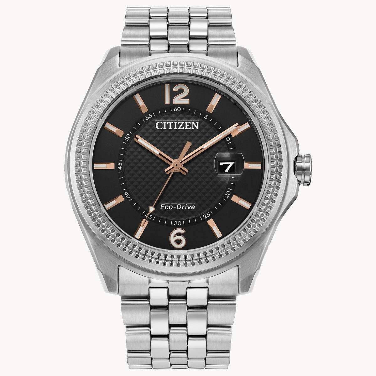Citizen Corso Men's Silver-tone Bracelet Quartz Watch - AW1740-54H
