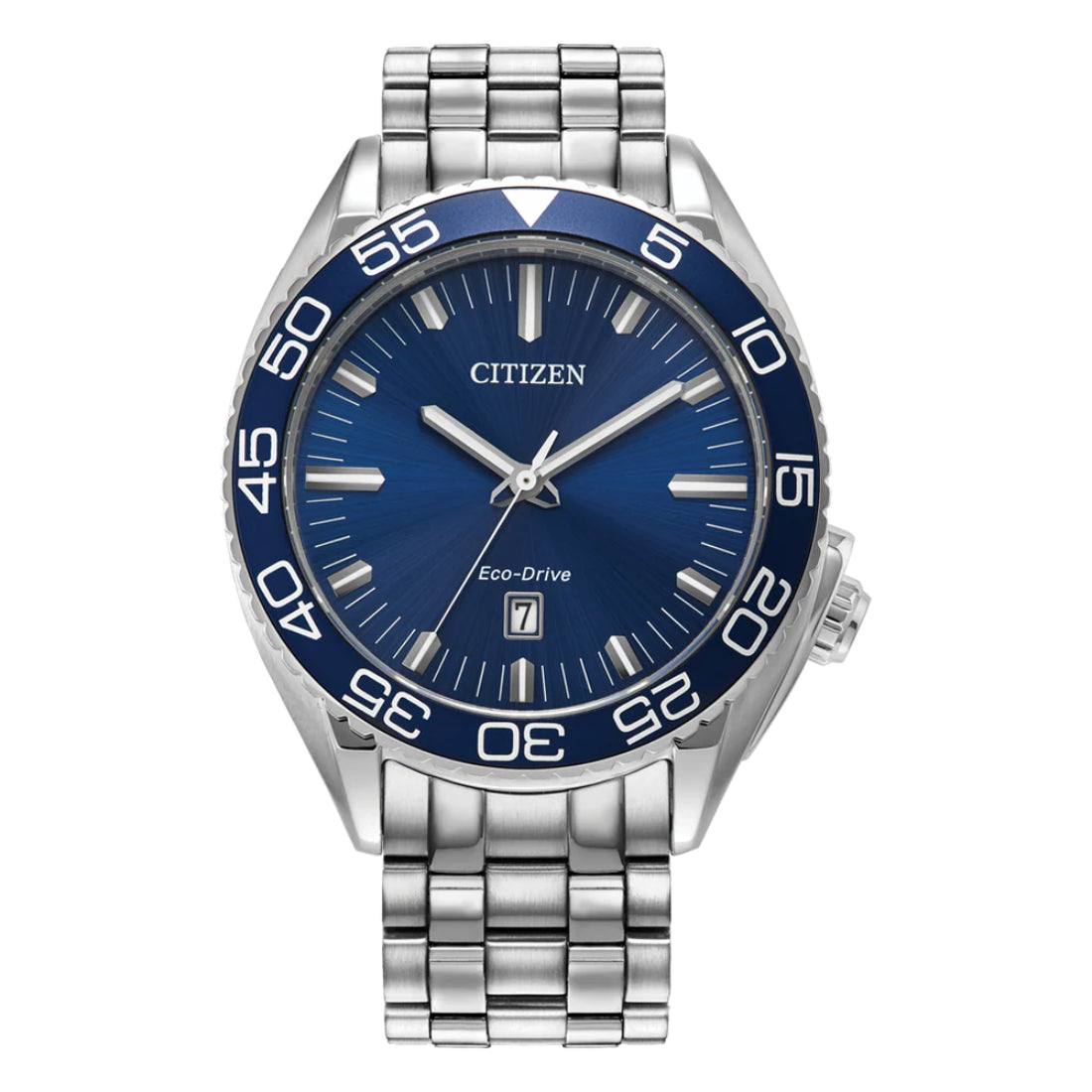 Citizen Carson Men's Silver Bracelet Quartz Watch - AW1770-53L