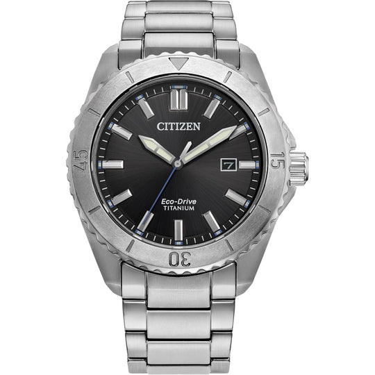 Citizen Brycen Collection Men's Silver-tone Bracelet Quartz Watch - AW1840-50E
