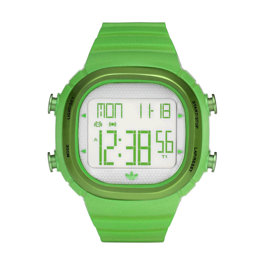 Adidas Adidas Seoul Unisex Green Strap Quartz Watch - ADH2109
