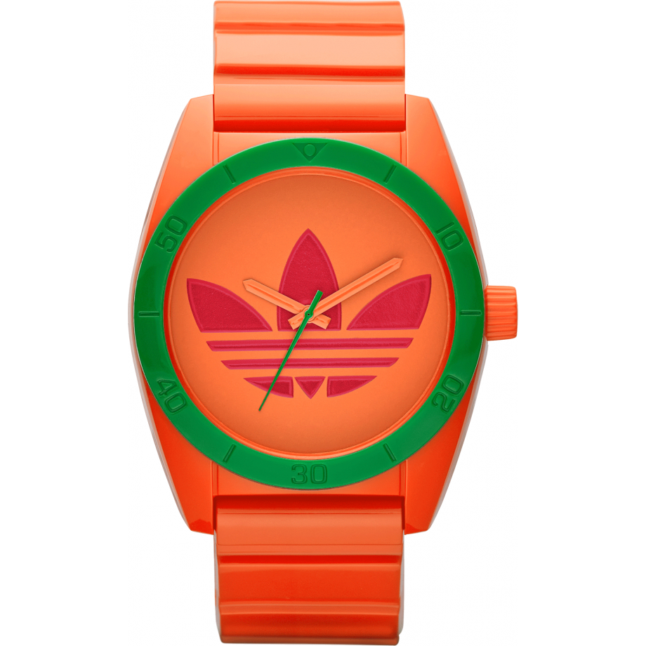 Adidas Santiago Special Edition Unisex Orange Strap Quartz Watch - ADH2870