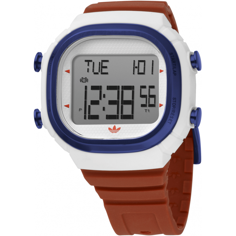 Adidas Seoul Unisex Red Strap Quartz Watch - ADH9504