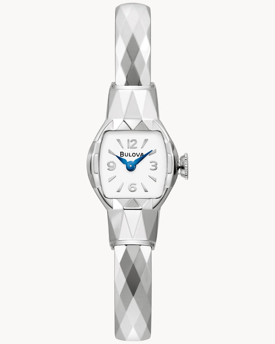 Bulova American Girl Women's Silver-tone Bracelet Quartz Watch - 96L333