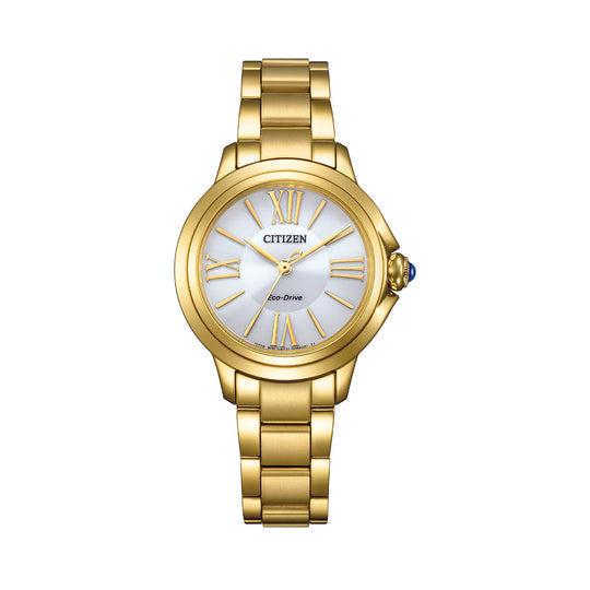 Citizen L Ceci Women's Gold-tone Bracelet Quartz Watch - EM1162-52A
