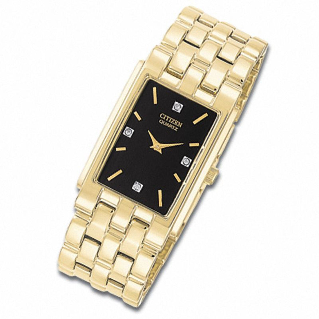 Citizen Elegance Series Men's Gold-tone Bracelet Quartz Watch - BB0422-53G