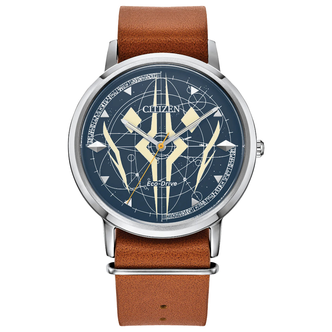 Citizen Ahsoka Tano / Star Wars Unisex Brown Strap Eco-Drive Watch - BJ6508-02W