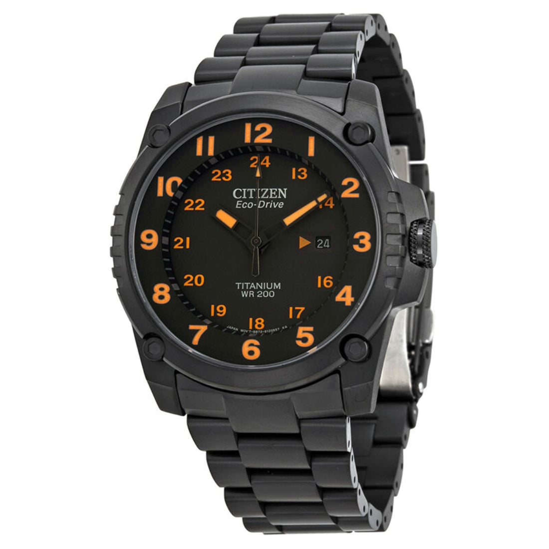Citizen Everyday Sport Collection Men's Black Bracelet Quartz Watch - BJ8075-58F