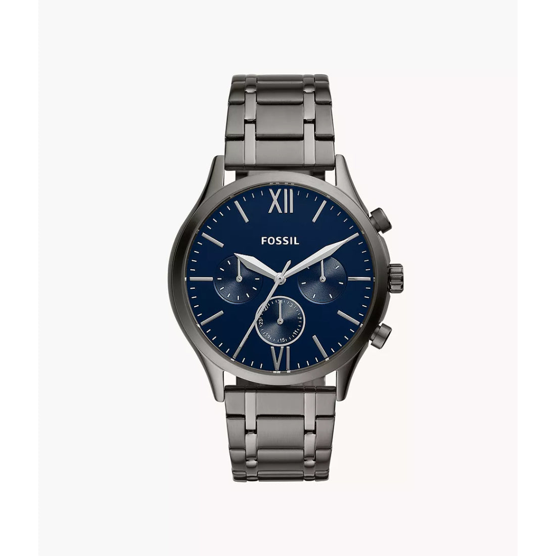 Fossil Fenmore Men's Smoke Bracelet Quartz Watch - BQ2401