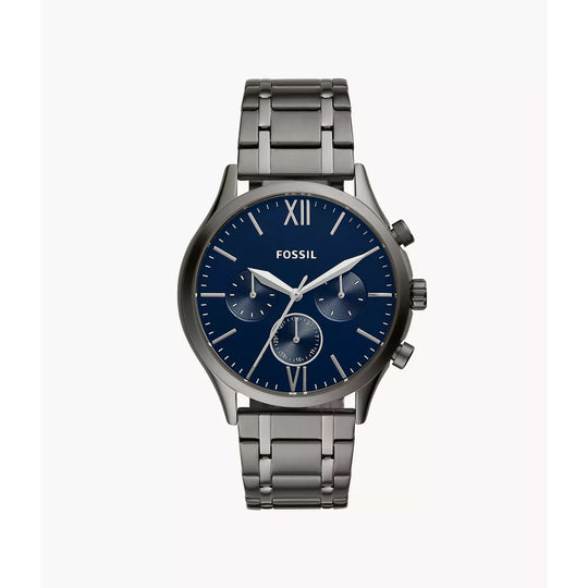 Fossil Fenmore Men's Smoke Bracelet Quartz Watch - BQ2401