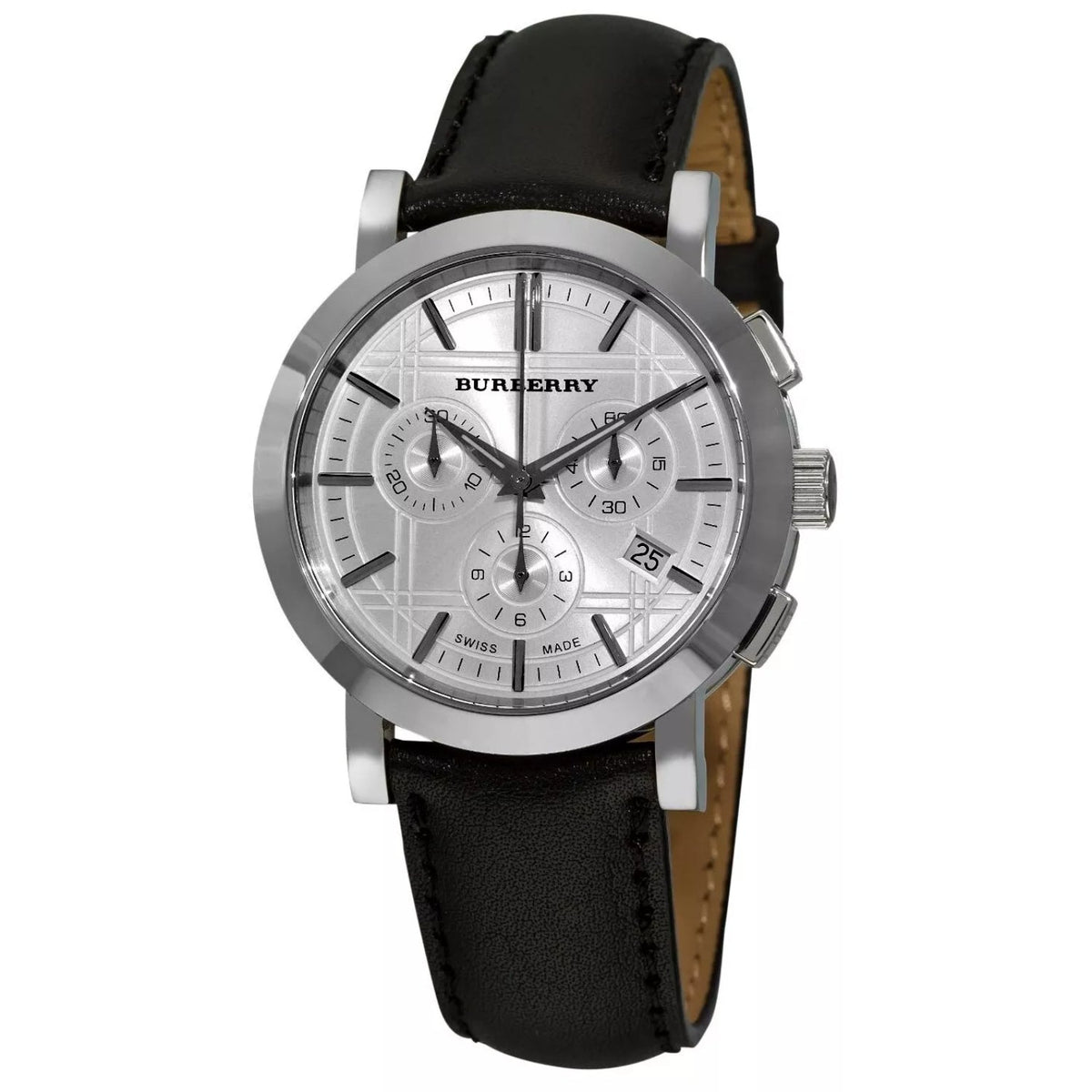 Burberry Men's BU1361 Black Calfskin Leather Watch
