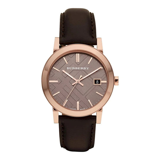 Burberry Women's BU9013 Brown Leather Watch
